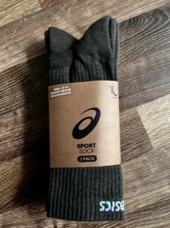 3 pack Piękne grube bawełniane długie skarpety Asics 43 - 46