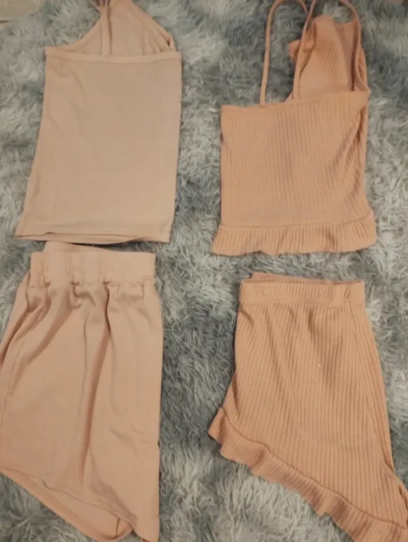 2 set shorts topp pyjamas nytt