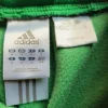 Adidas spodnie dresowe zielone M – paski, zamek, sportowe