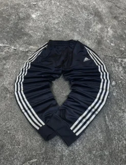 Adidas Track Pants Navy White Stripes L dresy firebird baggy hip hop szelesty