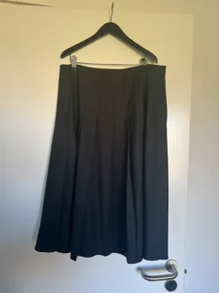Af Agger fine wool pleated skirt