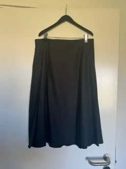 Af Agger fine wool pleated skirt