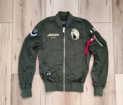 Alpha Industries damska kurtka bomberka wiatrówka w rozmiarze M