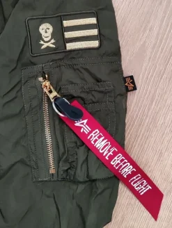Alpha Industries damska kurtka bomberka wiatrówka w rozmiarze M