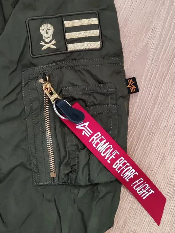 Alpha Industries damska kurtka bomberka wiatrówka w rozmiarze M