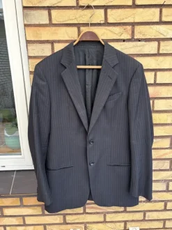 Armani stribet blazer