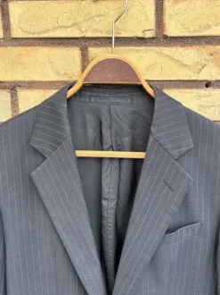 Armani stribet blazer