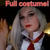 Ashe overwatch cosplay costume full set