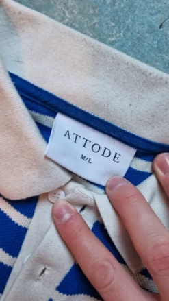 Attode Polo shirt i blå