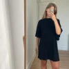 Basic t-shirt kjole