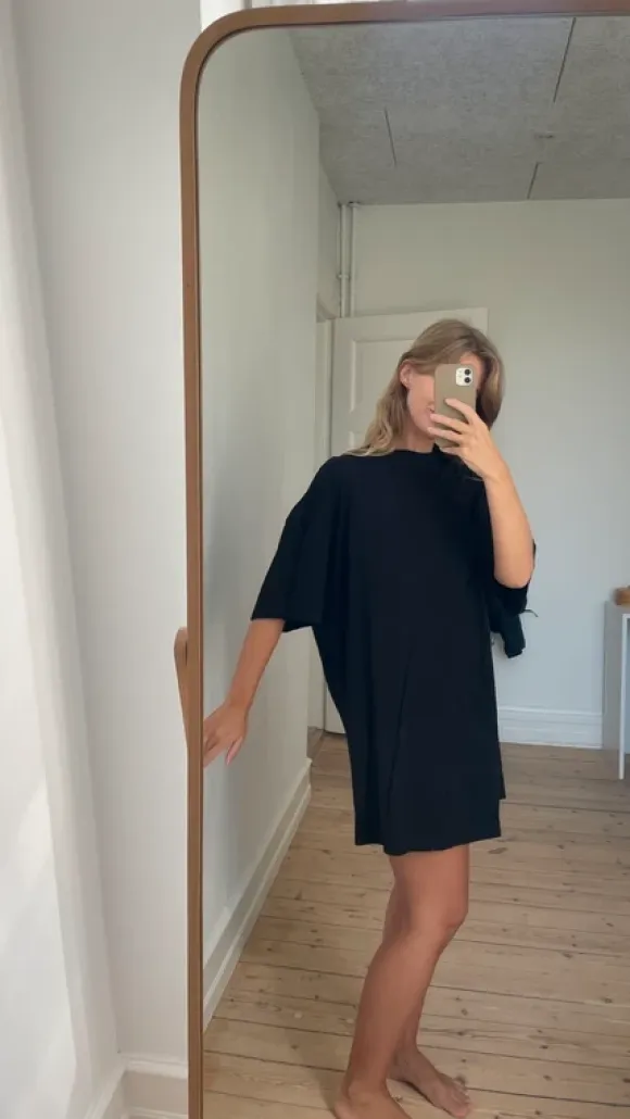 Basic t-shirt kjole