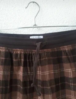 Bawełniane spodnie od piżamy w kratę Primark M
