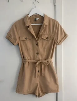Beige playsuit