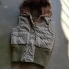 bezrękawnik miss sixty avant garde alternative swag y2k emo fur coquette scandinavian