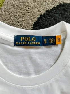 Biała koszulka Ralph Lauren – świetny stan