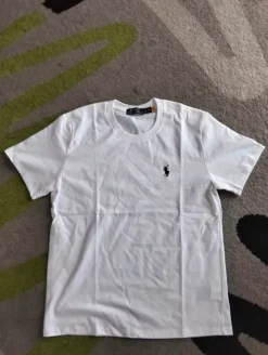 Biała koszulka Ralph Lauren – świetny stan