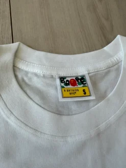 Blå bape t-shirt - Str Small