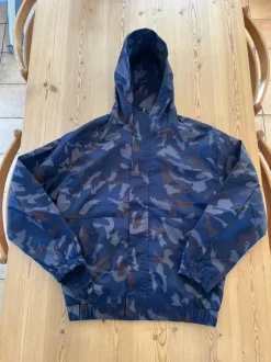 Blå Camo jakke