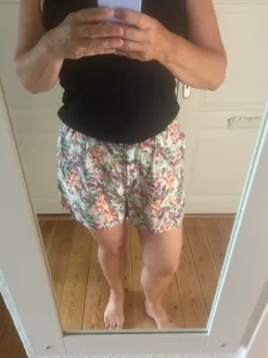 Blomstret shorts