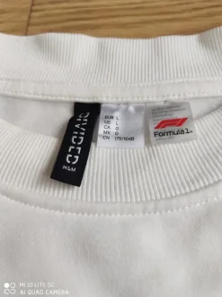 Bluza H&M, jak nowa, Formula 1, rozmiar L, ładna