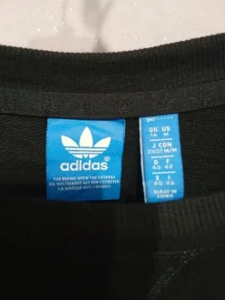 Bluzka Adidas damska koszulka z długim rękawem czarna rozmiar L