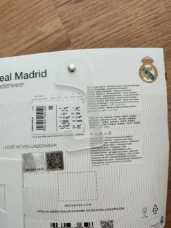 Bokserki majtki real madrid