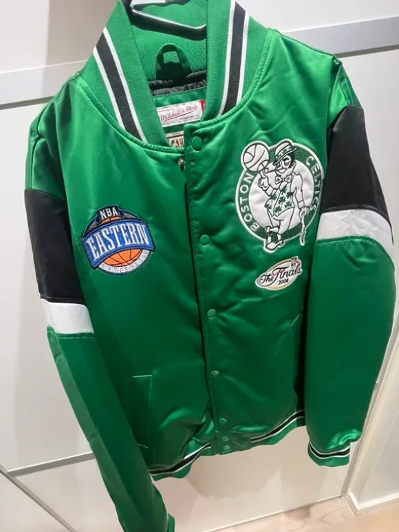 Boston Celtics 2008 finals jakke Mitchel & ness