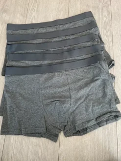 Boxershorts, 5-pack, Grå, Storlek XL