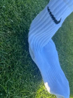 Brugt hvid nike sok