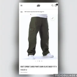 Bsat baggy fit cargo