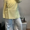 Butter yellow blazer