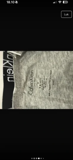 Calvin Klein natbukser