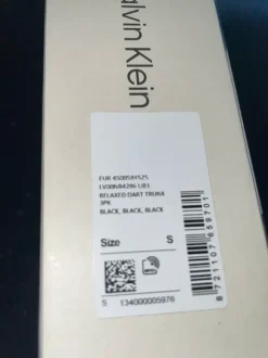 Calvin Klein sorte underbukser 3-pak