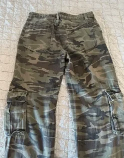Camo cargo pants