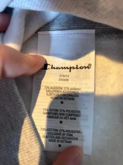 Champion Reverse Weave Crewneck Sweatshirt grå, strl M, oanvänd med tags