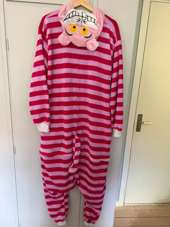 Cheshire Cat kigurumi / Alice i Underlandet onesie / Kombinezon Cheshire Cat Alice In wonderland