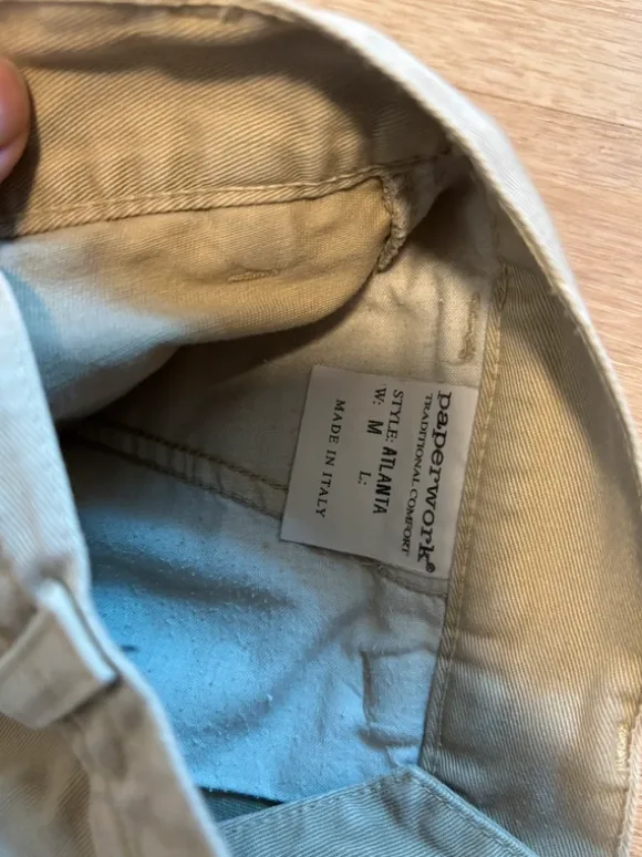 Chino shorts fra Paperwork