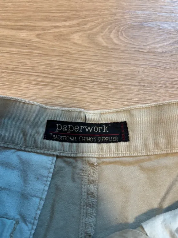 Chino shorts fra Paperwork