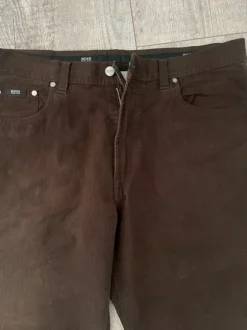 Chinos Boss|Spodnie Hugo Boss Alabama | W38 L34 | Ciemny Brąz / Chocolate