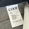 Coor - Rigid semi wide jeans (Indigo) Large