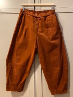 Corduroy pants boho cottagecore high waist
