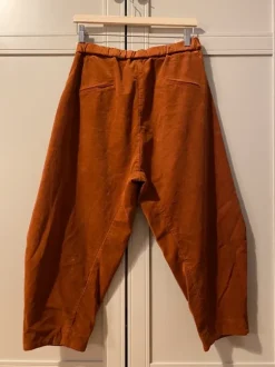 Corduroy pants boho cottagecore high waist