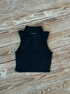 Cropped workout top