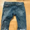 Custommade flared bootcut painted waxed