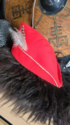 Czapka średniowieczna - larp, cosplay. Ręcznie szyta