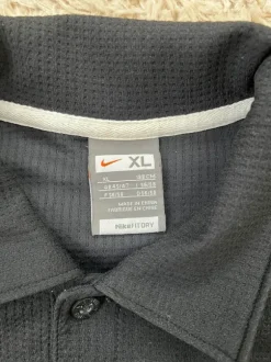 Czarna koszulka polo Nike | Rozmiar XL | Stan bardzo dobry