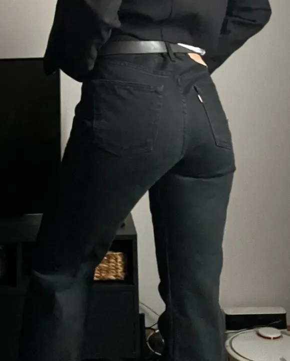 Czarne jeansy Levi’s
