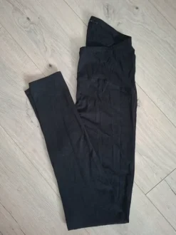 Czarne legginsy ciążowe H&M