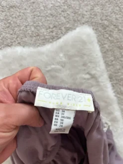D kombinezon odkryte plecy forever 21 rozmiar 3xl nowy liliowy plussize