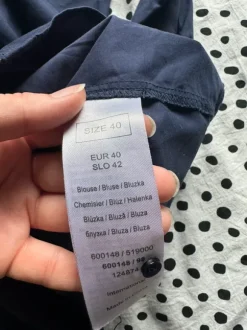 Dark blue button up